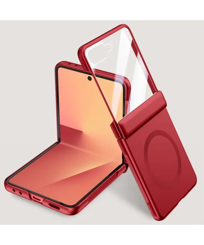 Coque Samsung Galaxy Z Flip 7 MagSafe avec Béquille et Film Privé
