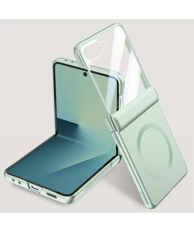 Coque Samsung Galaxy Z Flip 7 MagSafe avec Béquille et Film Privé