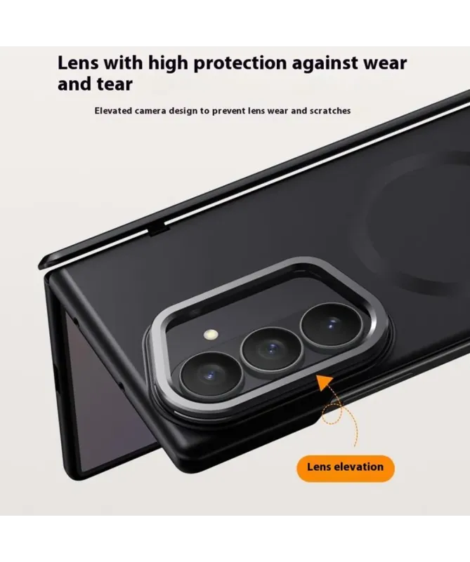 Coque Samsung Z Fold 7 MagSafe avec Béquille et Film Privé
