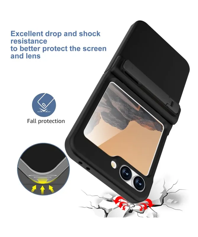 Coque Samsung Galaxy Z Flip 7 FE / Flip 6 Finition Caoutchoutée