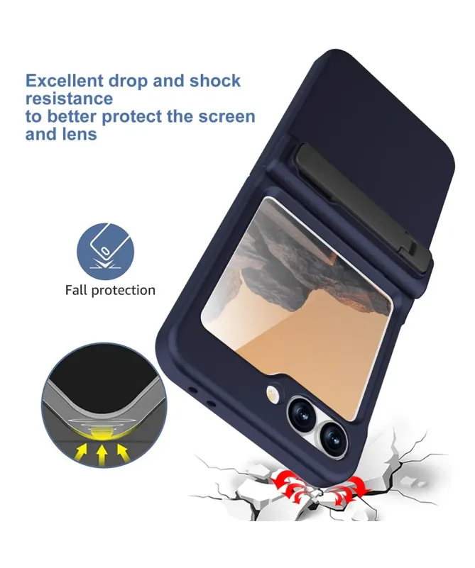 Coque Samsung Galaxy Z Flip 7 FE / Flip 6 Finition Caoutchoutée