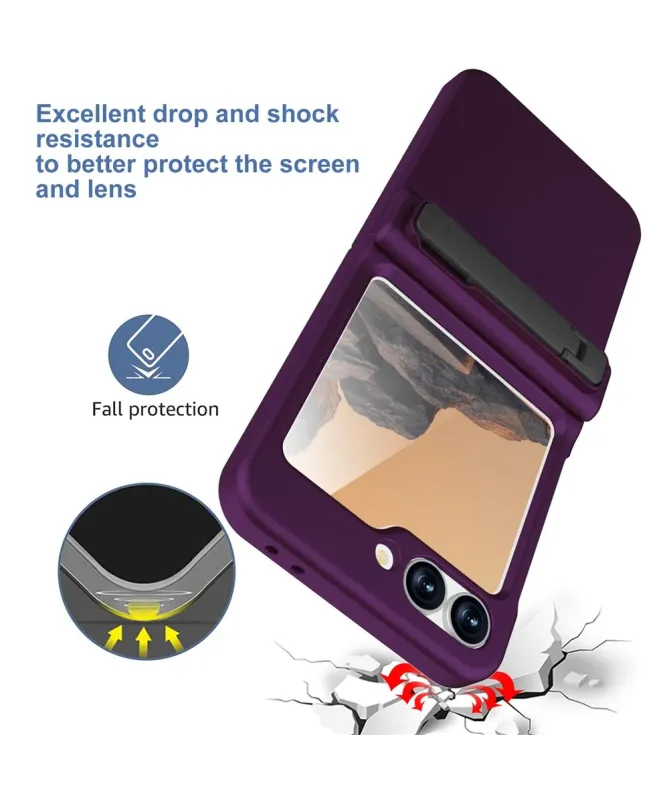 Coque Samsung Galaxy Z Flip 7 FE / Flip 6 Finition Caoutchoutée