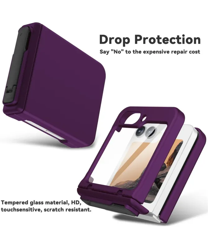 Coque Samsung Galaxy Z Flip 7 FE / Flip 6 Finition Caoutchoutée