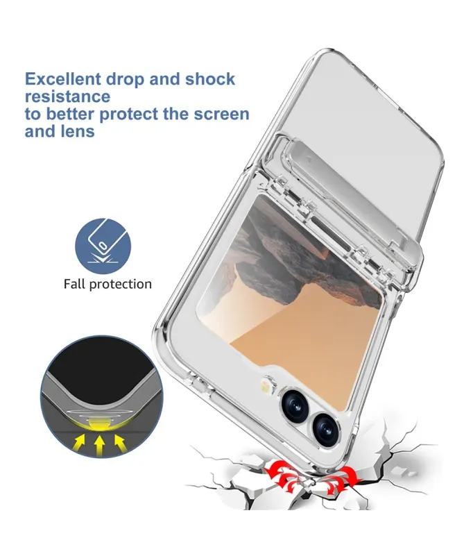 Coque Samsung Galaxy Z Flip 7 FE / Flip 6 Finition Caoutchoutée