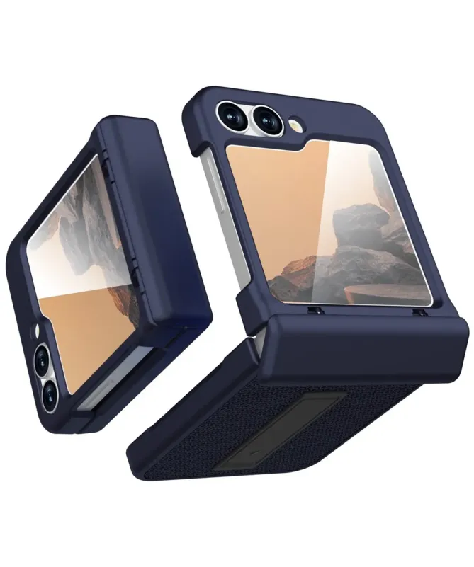 Coque Samsung Galaxy Z Flip 7 FE / Flip 6 Robuste avec Béquille