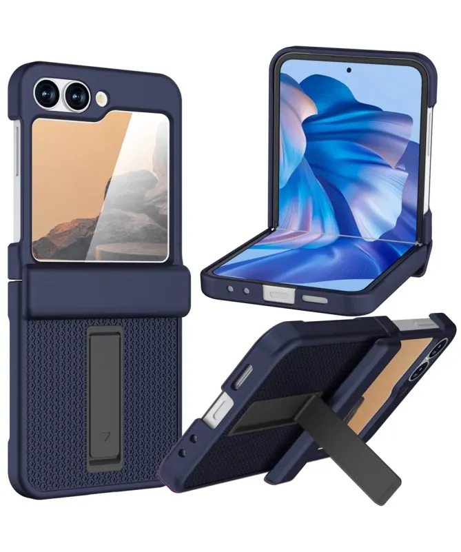 Coque Samsung Galaxy Z Flip 7 FE / Flip 6 Robuste avec Béquille