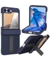 Coque Samsung Galaxy Z Flip 7 FE / Flip 6 Robuste avec Béquille