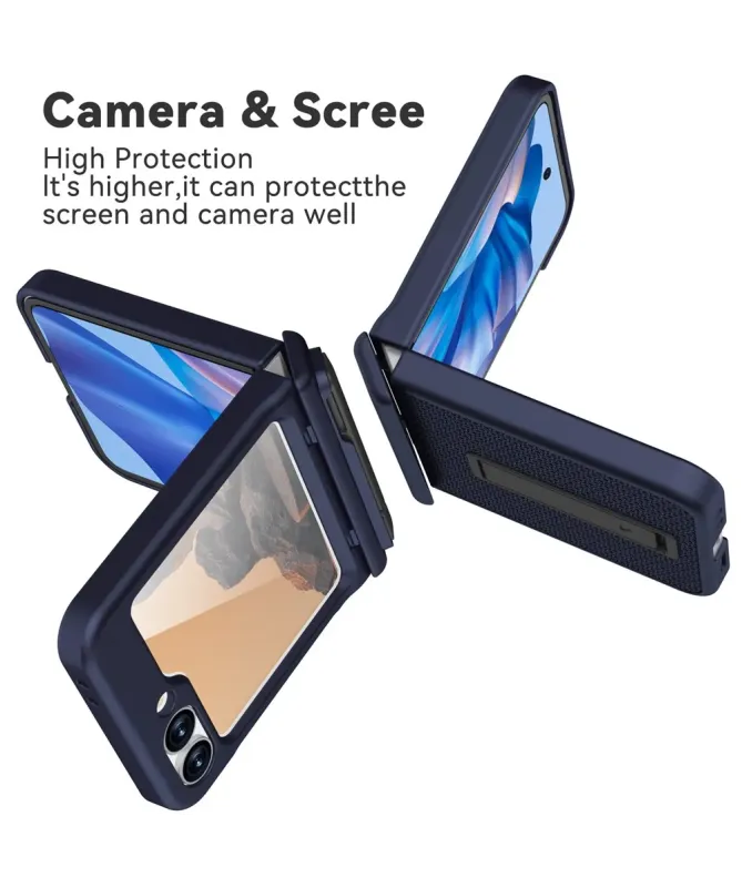 Coque Samsung Galaxy Z Flip 7 FE / Flip 6 Robuste avec Béquille