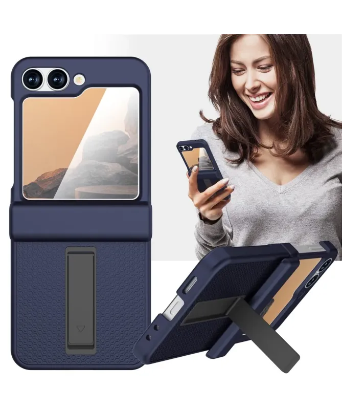 Coque Samsung Galaxy Z Flip 7 FE / Flip 6 Robuste avec Béquille