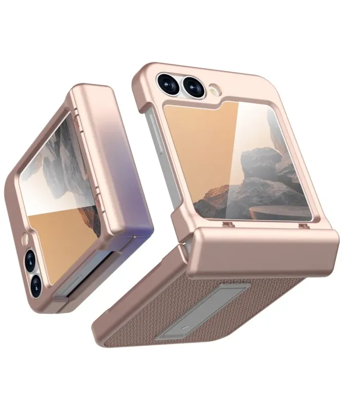 Coque Samsung Galaxy Z Flip 7 FE / Flip 6 Robuste avec Béquille