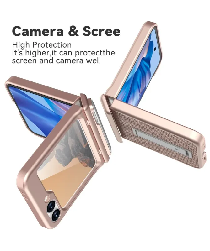 Coque Samsung Galaxy Z Flip 7 FE / Flip 6 Robuste avec Béquille