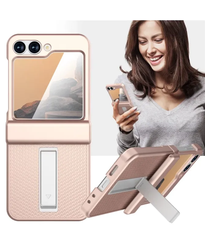 Coque Samsung Galaxy Z Flip 7 FE / Flip 6 Robuste avec Béquille