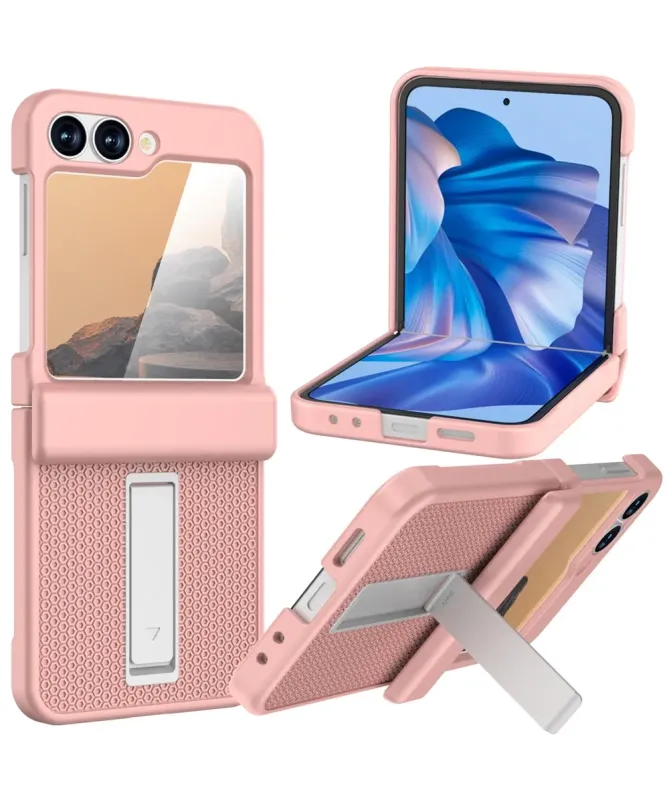Coque Samsung Galaxy Z Flip 7 FE / Flip 6 Robuste avec Béquille