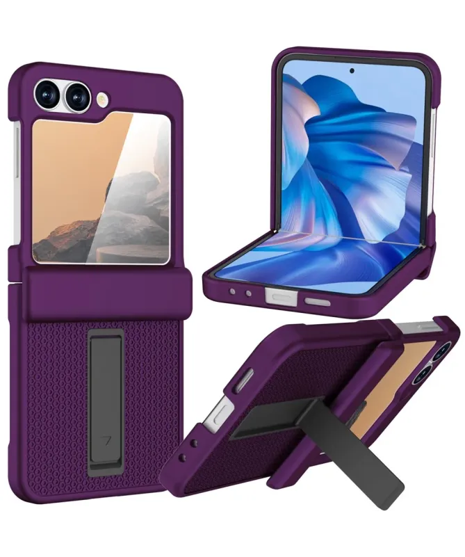 Coque Samsung Galaxy Z Flip 7 FE / Flip 6 Robuste avec Béquille