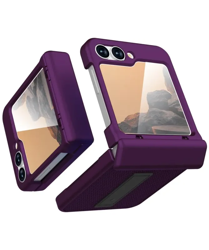 Coque Samsung Galaxy Z Flip 7 FE / Flip 6 Robuste avec Béquille