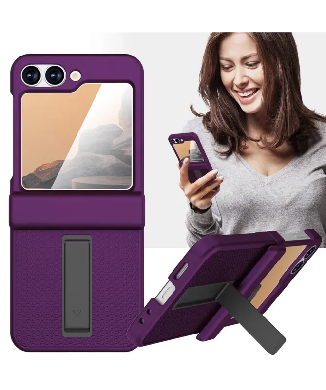 Coque Samsung Galaxy Z Flip 7 FE / Flip 6 Robuste avec Béquille