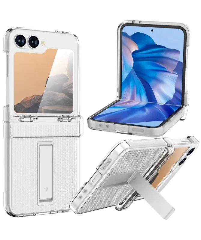 Coque Samsung Galaxy Z Flip 7 FE / Flip 6 Robuste avec Béquille