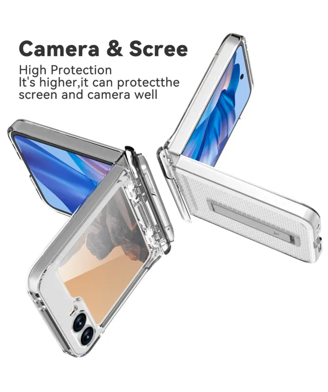 Coque Samsung Galaxy Z Flip 7 FE / Flip 6 Robuste avec Béquille