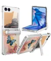 Coque Samsung Galaxy Z Flip 7 FE / Flip 6 Papillons avec Béquille