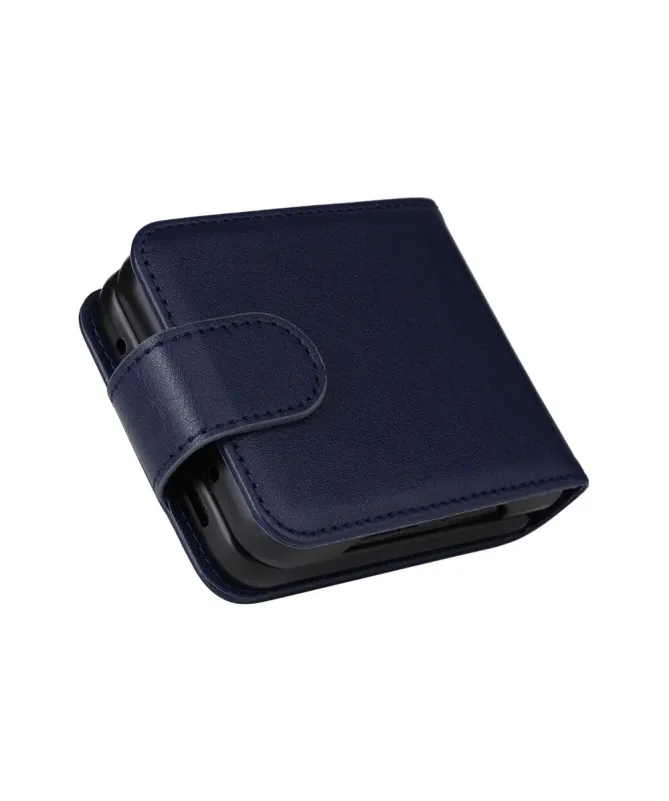 Coque Samsung Galaxy Z Flip 4 avec Porte-cartes Rabattable