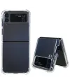 Coque Samsung Galaxy Z Flip 4 Transparente Coins Renforcés