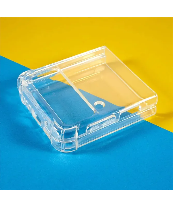 Coque Samsung Galaxy Z Flip 4 Transparente Coins Renforcés