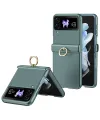 Coque Samsung Galaxy Z Flip 4 Antichoc avec Anneau Support