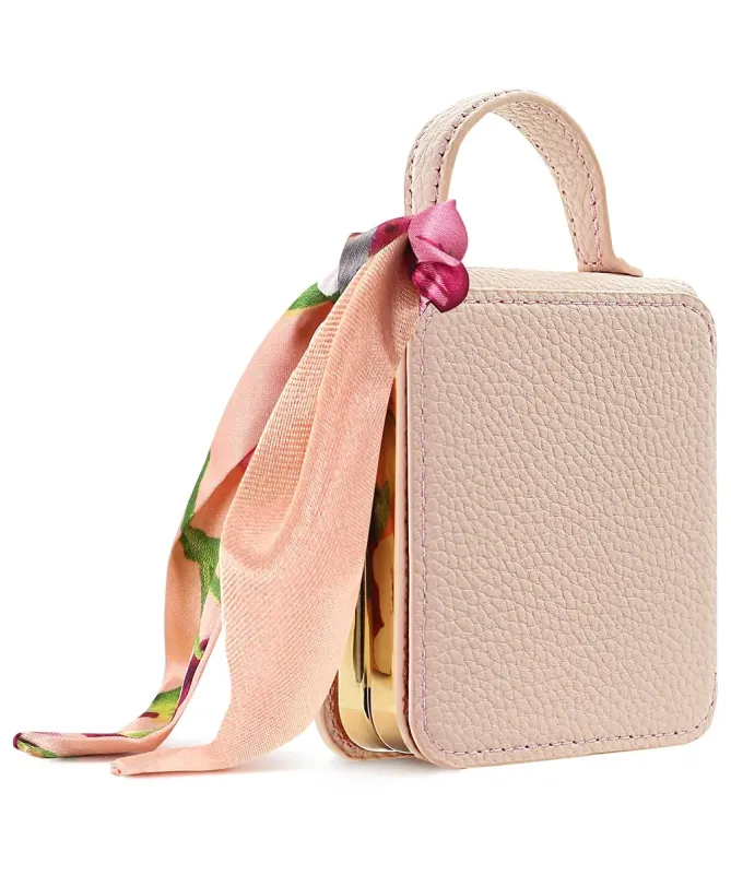 Coque Samsung Galaxy Z Flip 7 Sac de Luxe avec Miroir et Foulard