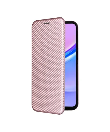 Flip Cover Samsung Galaxy A17 5G / A26 5G design fibre de carbone
