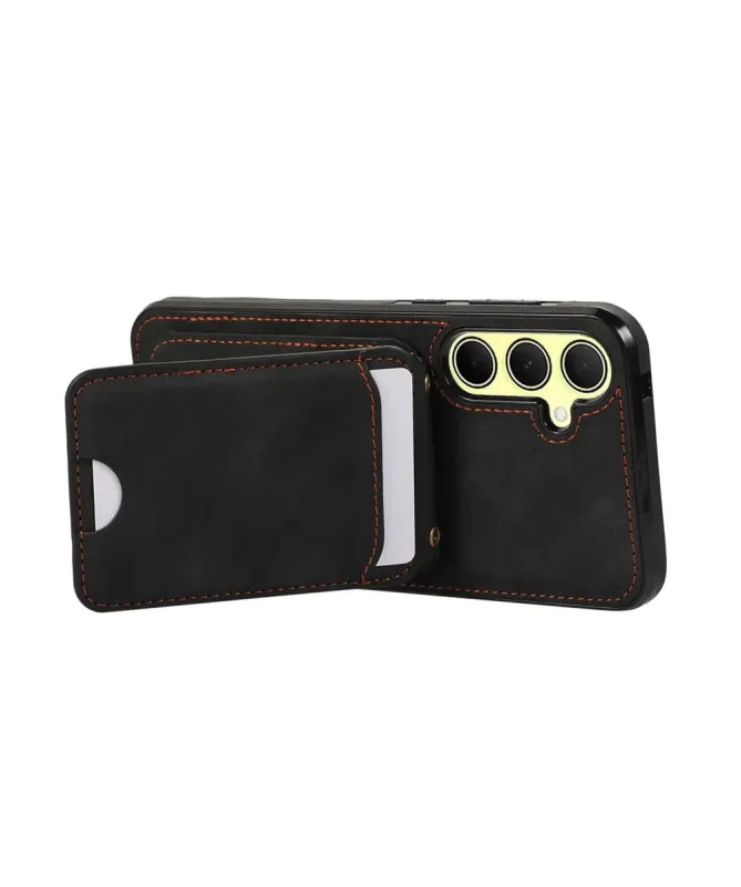 Coque Samsung Galaxy A17 5G / A26 5G Portefeuille et Bandoulière