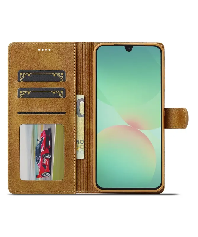 Housse Samsung Galaxy A17 5G Effet Cuir LC.IMEEKE