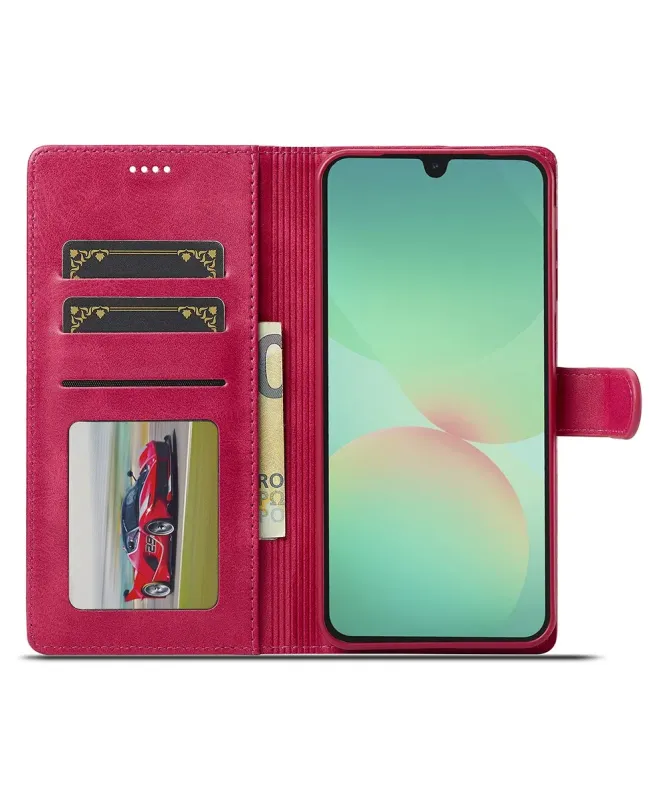 Housse Samsung Galaxy A17 5G Effet Cuir LC.IMEEKE