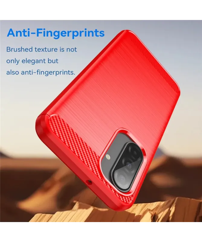 Coque Samsung Galaxy A17 5G flexible effet brossé