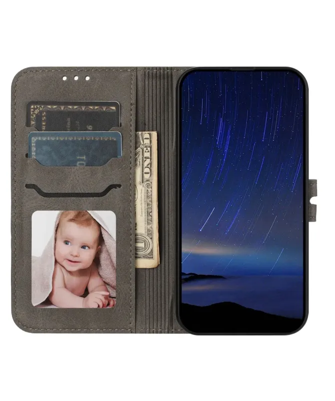 Housse Samsung Galaxy A17 5G / A26 5G Chaton effet cuir mat