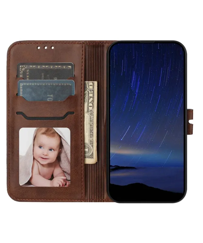 Housse Samsung Galaxy A17 5G / A26 5G Chaton effet cuir mat