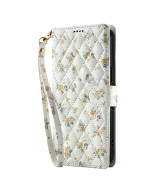 Housse Samsung Galaxy A17 5G / A26 5G Matelassée et Fleurs Jaunes