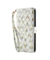 Housse Samsung Galaxy A17 5G / A26 5G Matelassée et Fleurs Jaunes