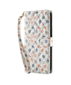 Housse Samsung Galaxy A17 5G / A26 5G Matelassée et Petites Fleurs