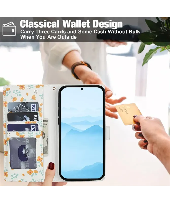 Housse Samsung Galaxy A17 5G / A26 5G Matelassée Pâquerettes