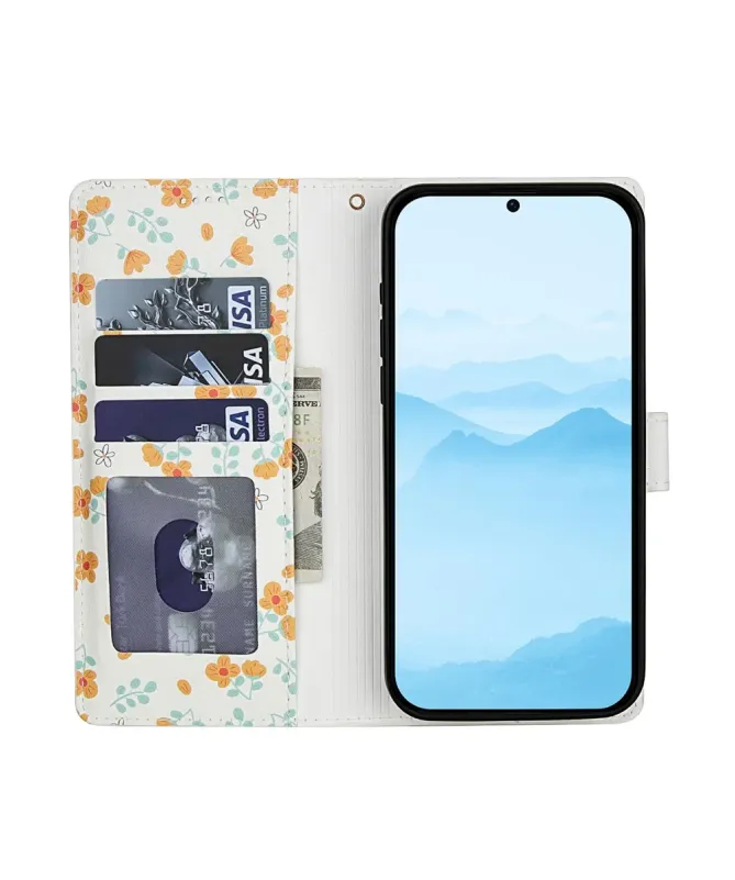 Housse Samsung Galaxy A17 5G / A26 5G Matelassée Pâquerettes