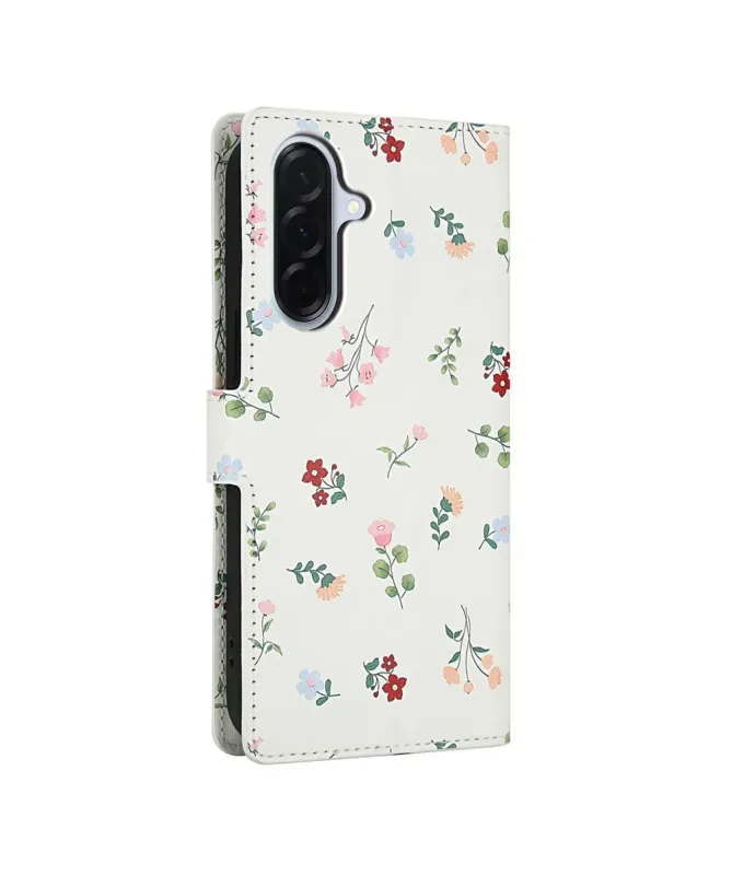 Housse Samsung Galaxy A17 5G / A26 5G Matelassée et Fleurie