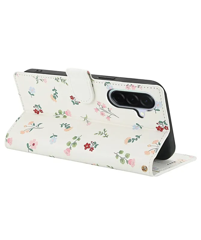 Housse Samsung Galaxy A17 5G / A26 5G Matelassée et Fleurie