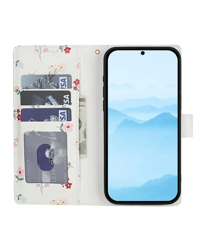 Housse Samsung Galaxy A17 5G / A26 5G Matelassée et Fleurie
