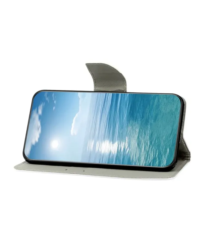 Housse Samsung Galaxy A17 5G Papillons et Hortensias