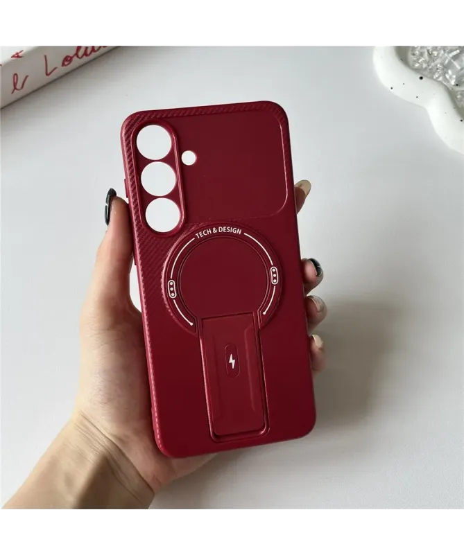 Coque Samsung Galaxy A26 / A17 5G Hybride avec Béquille | Tech Design