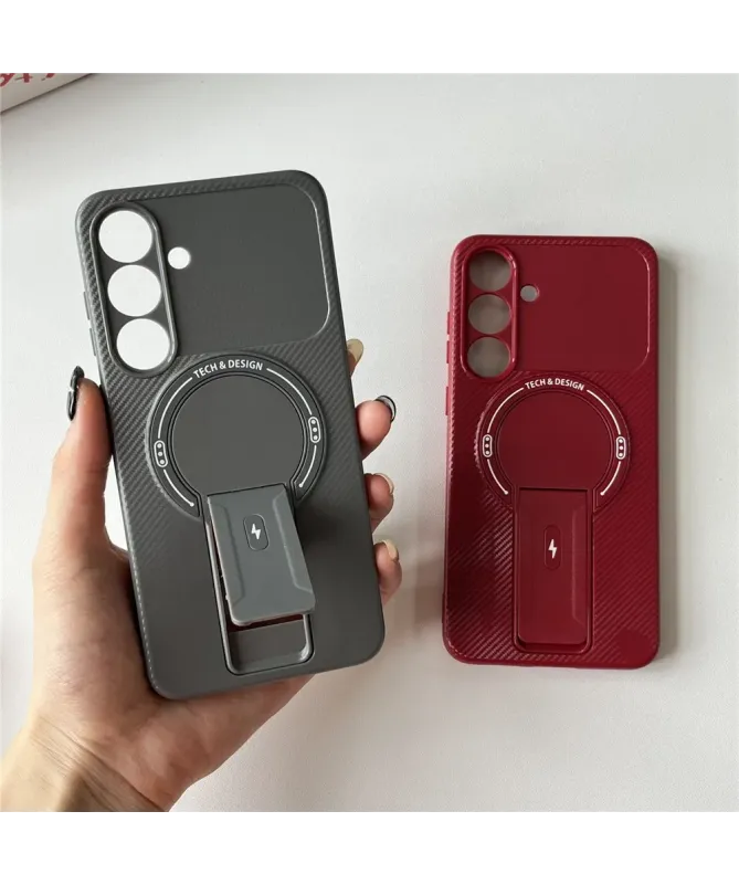 Coque Samsung Galaxy S25 FE Hybride avec Béquille | Tech Design