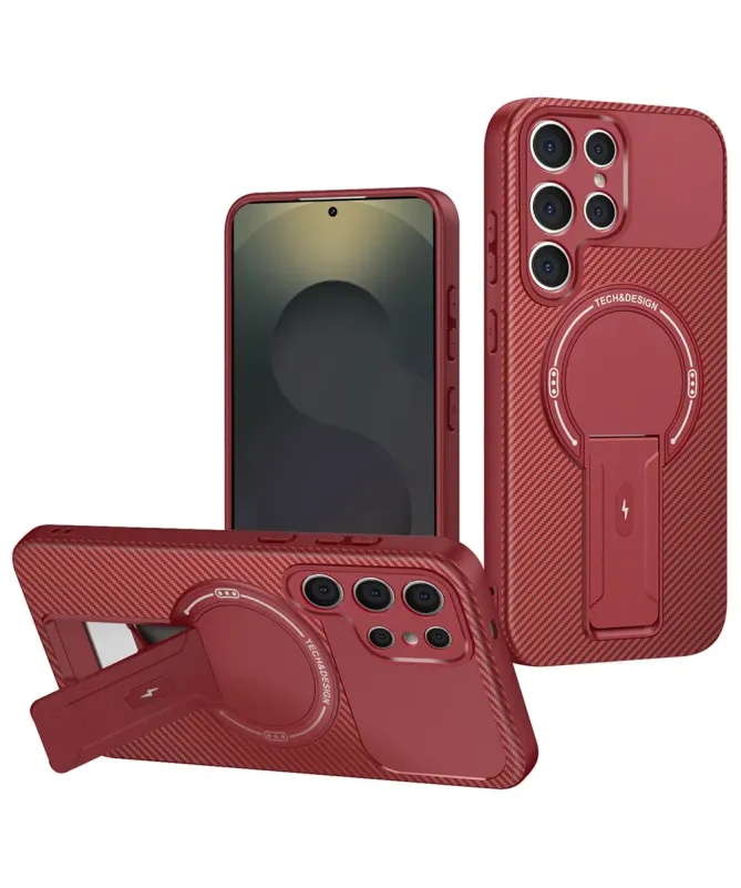 Coque Samsung Galaxy S25 Ultra Hybride avec Béquille | Tech Design