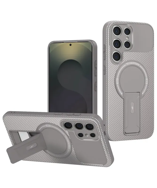 Coque Samsung Galaxy S25 Ultra Hybride avec Béquille | Tech Design