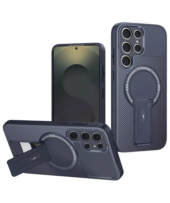 Coque Samsung Galaxy S25 Ultra Hybride avec Béquille | Tech Design