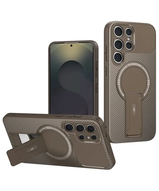 Coque Samsung Galaxy S25 Ultra Hybride avec Béquille | Tech Design